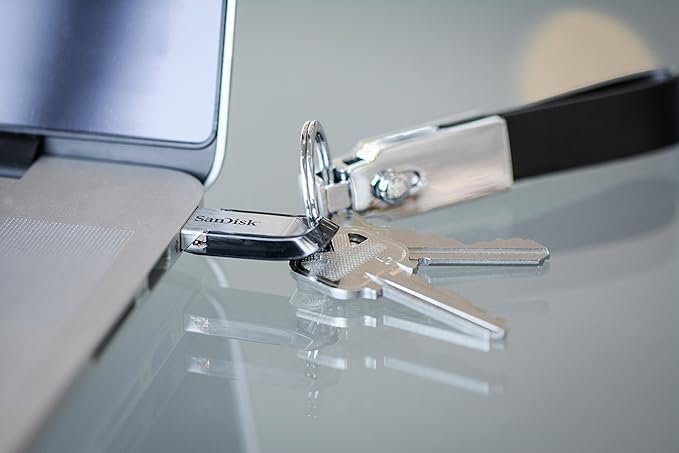 81gor6hfTcL._AC_SX679_ SanDisk 128GB Ultra Flair USB 3.0 Flash Drive - SDCZ73-128G-G46, black - Gambar 3